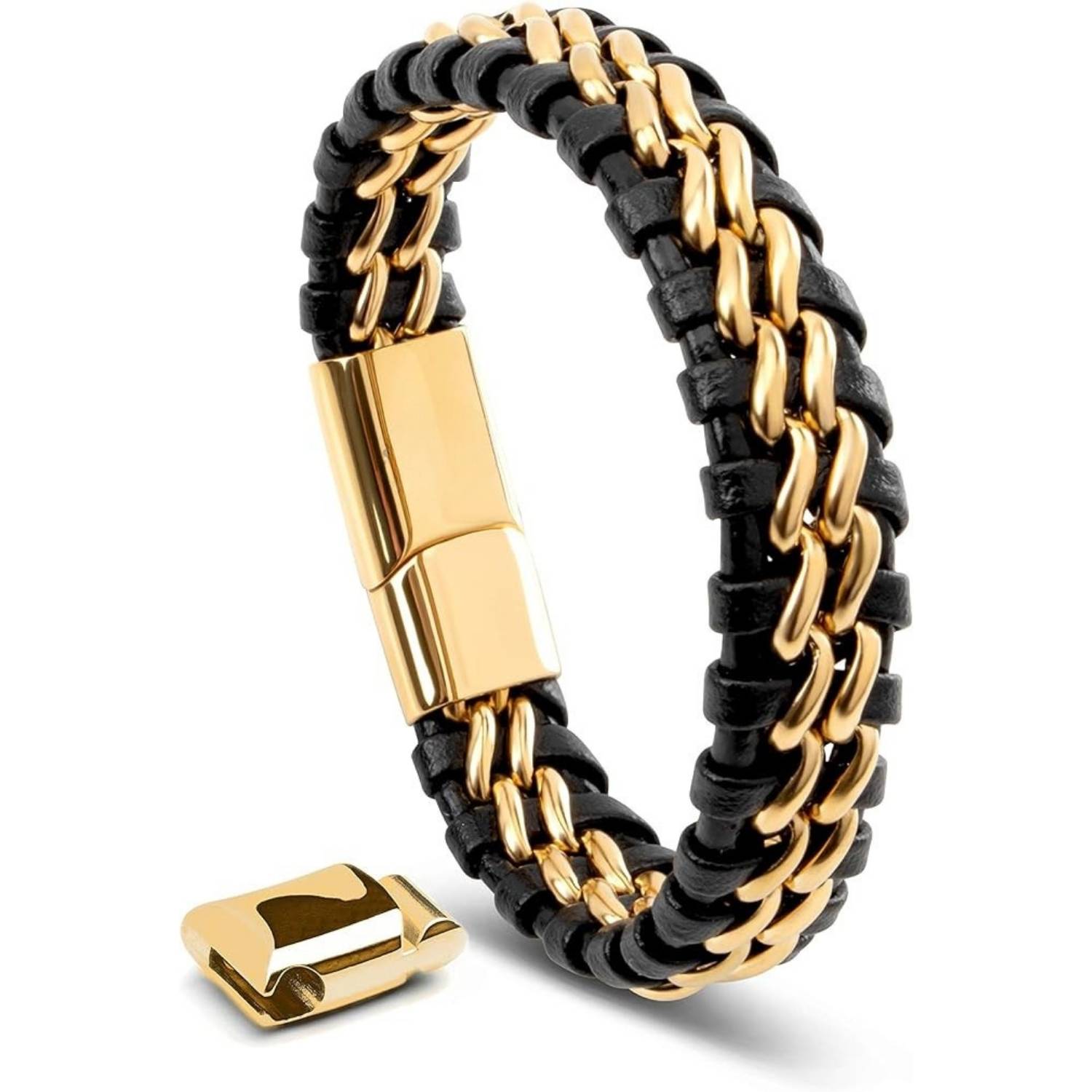 Mens Leather Bracelet - Small: image 6