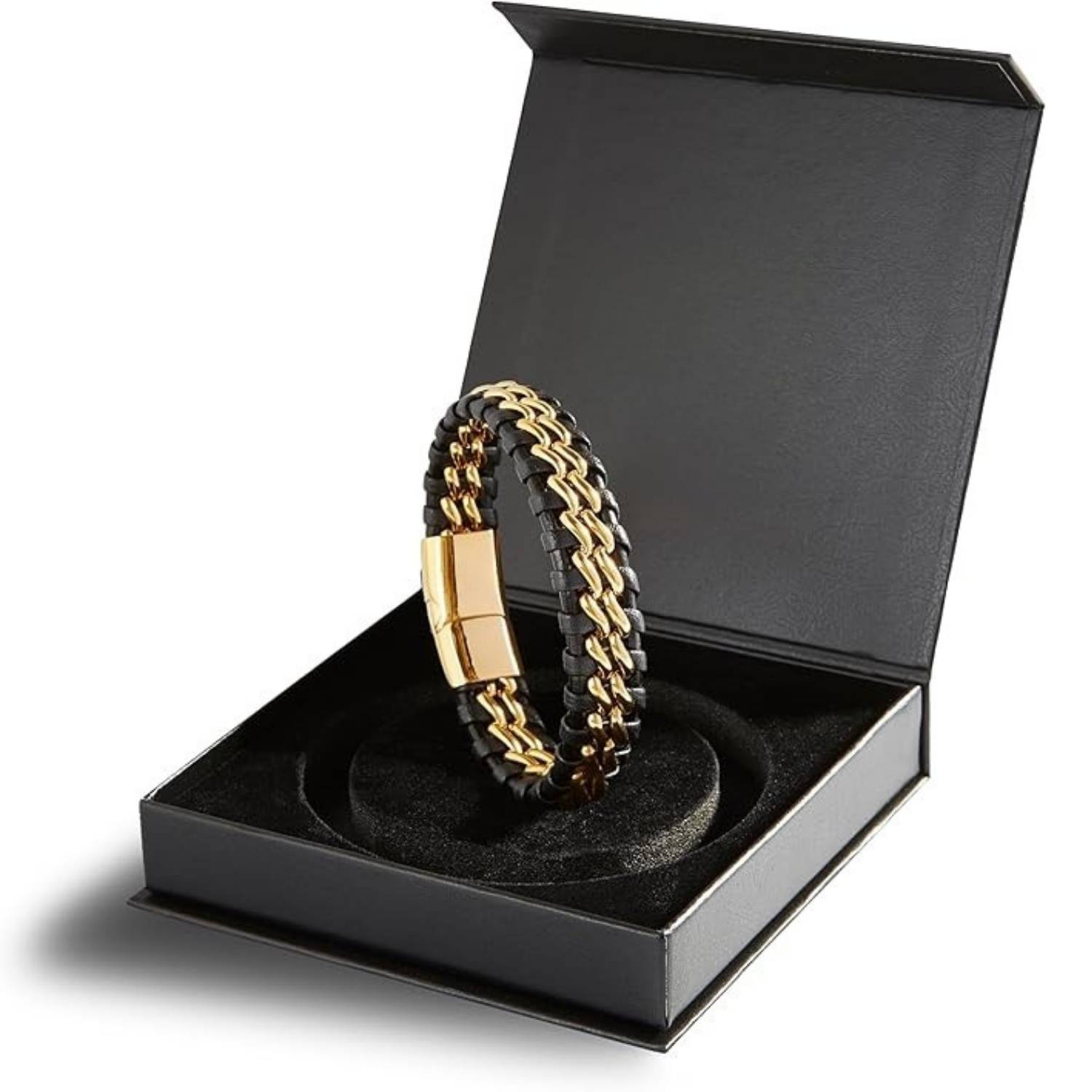 Mens Leather Bracelet - Small