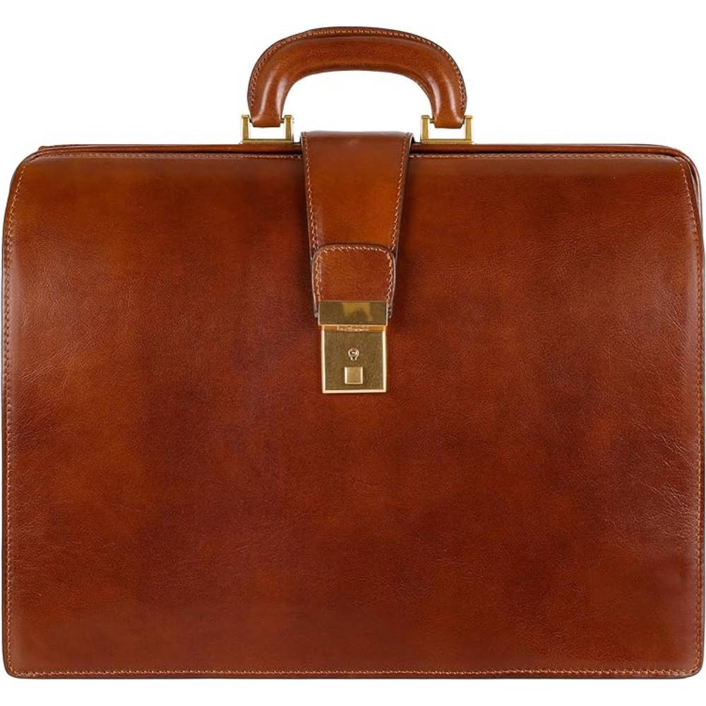 Leather Lawyer Briefcase: image 4