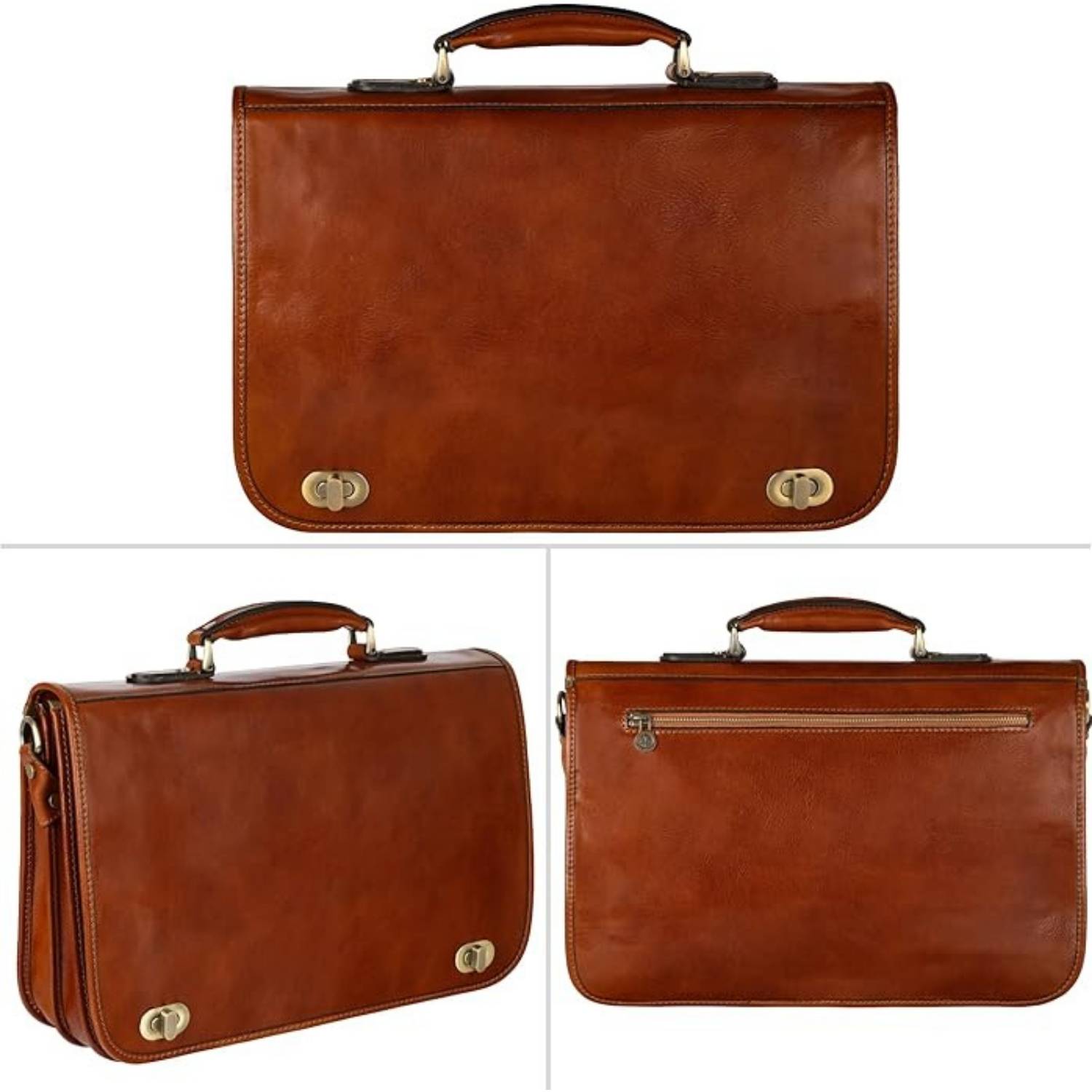 Men's Leather Briefcase: image 4