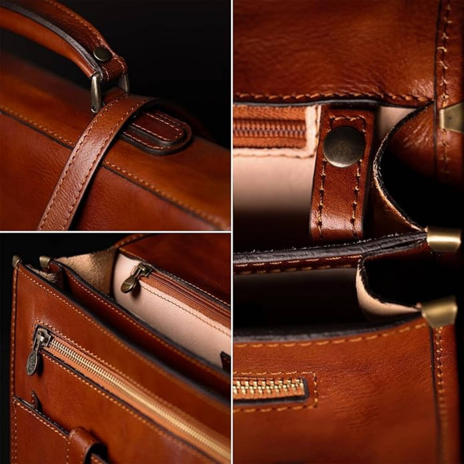 Men's Leather Briefcase: image 5