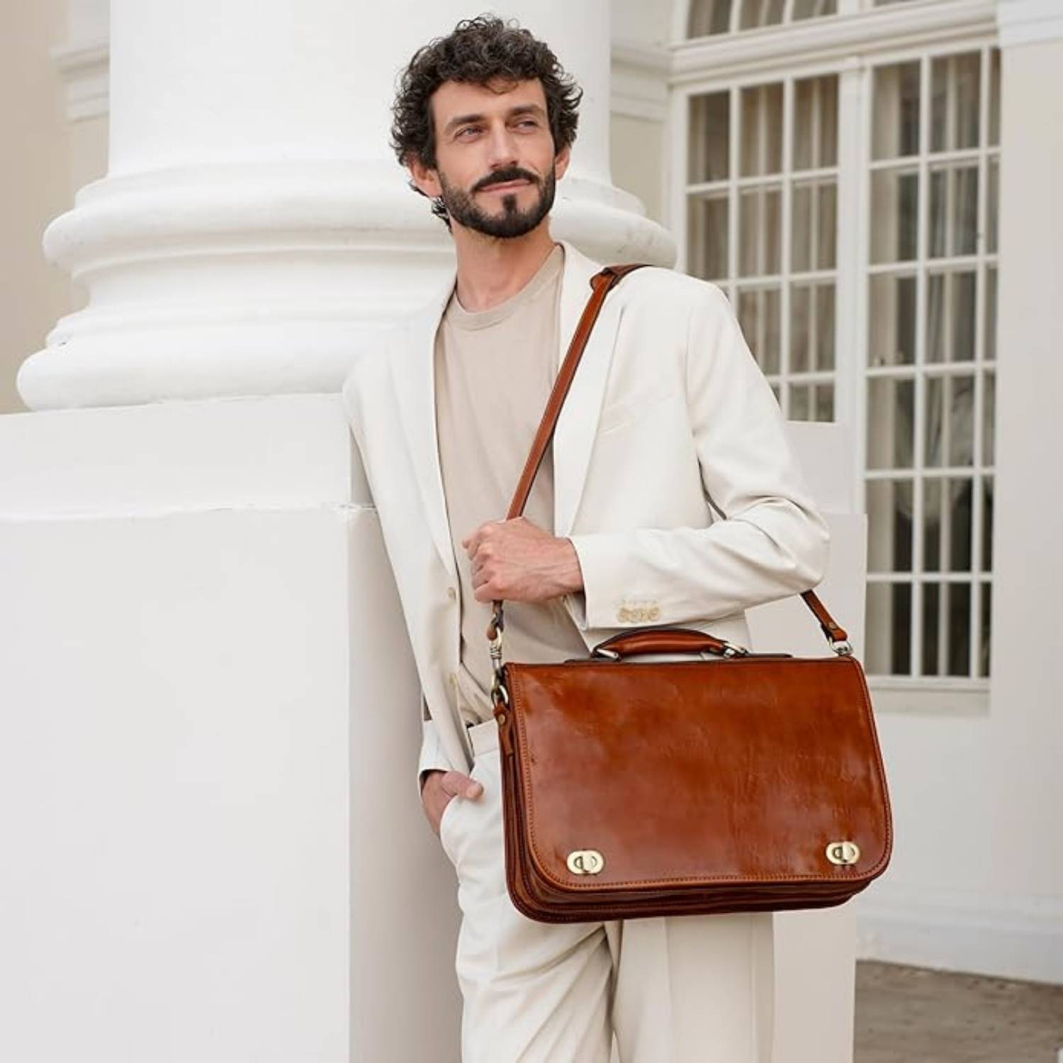 Men's Leather Briefcase