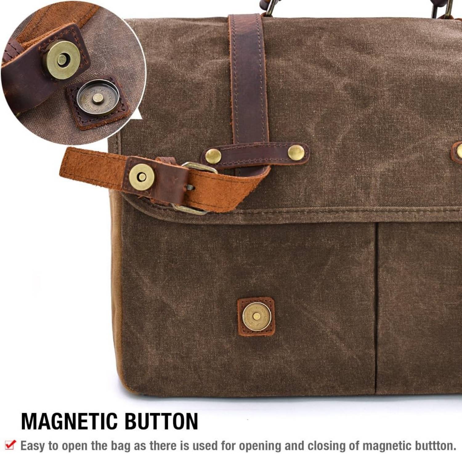 Mens Messenger Bag: image 5